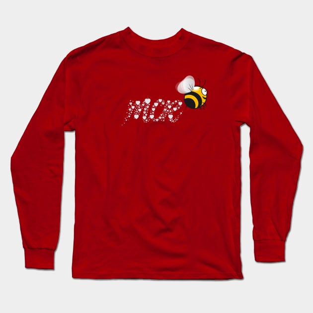 Manchester bee love Long Sleeve T-Shirt by iamstuckonearth